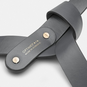 Centură piele Knot concrete - Img 3