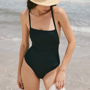 Costum de baie întreg Lina negru
