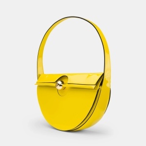 Geantă Celest midi liquid yellow - Img 3