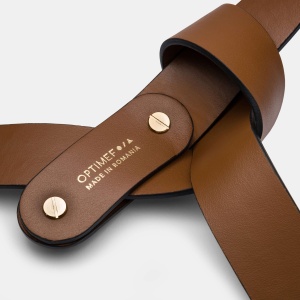 Centură piele Knot teak - Img 3