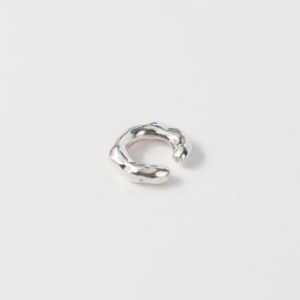 Cuff earing Organic argintiu - Img 3