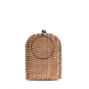 Geantă Espresso wicker bag tall