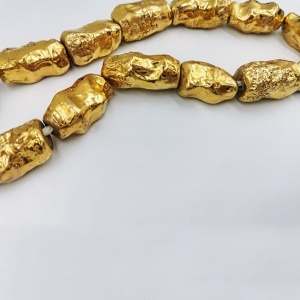 Colier Golden nuggets - Img 2