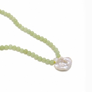 Colier Jade & keshi pearl - Img 4