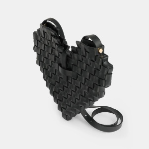 Geantă Pixel heart black - Img 2