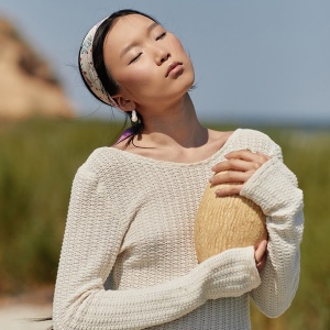 Eșarfă Twilly tangled multicolored - Img 4