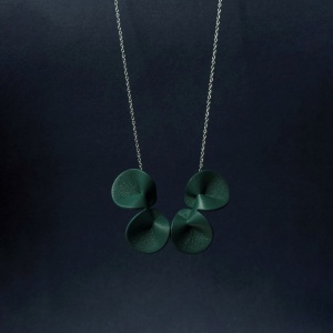 Colier Calyx althea verde