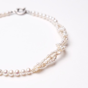 Colier Kyoto knotted pearl - Img 5