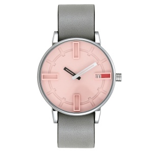 Ceas Victoria candy grey leather