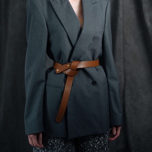 Centură piele Knot teak - Img 2