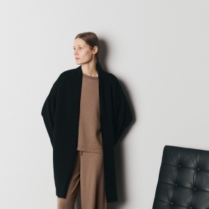 Cardigan scurt Mera negru