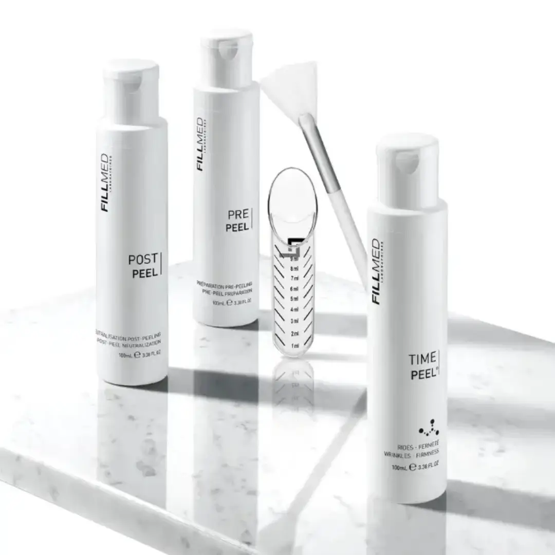 Produse profesionale Fillmed Skin Perfusion cu Time Peel, Pre Peel si Post Peel