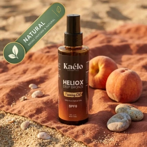Ulei Accelerator de Bronzare Intens Kaélo HELIOX Deep Bronze, SPF 6, 150ml