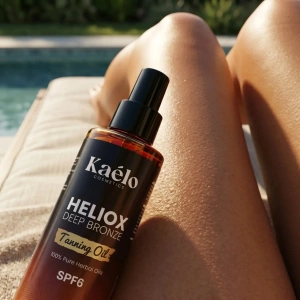Ulei Accelerator de Bronzare Intens Kaélo HELIOX Deep Bronze, SPF 6, 150ml - Img 8