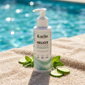 Loțiune After-Sun cu Castravete & Mentă, Efect Răcoritor și Hidratare, 150 ml – Kaélo HELIOX Recover - Img 4
