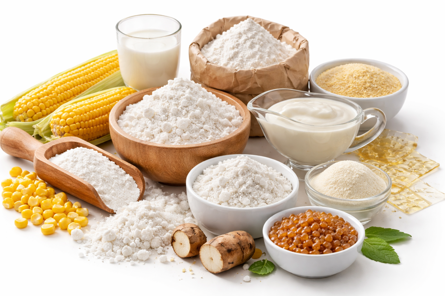 Amidon si agenti de ingrosare fara Gluten