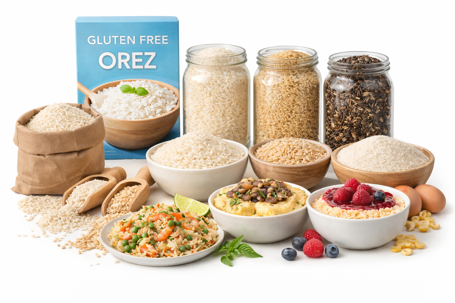 Orez fara Gluten