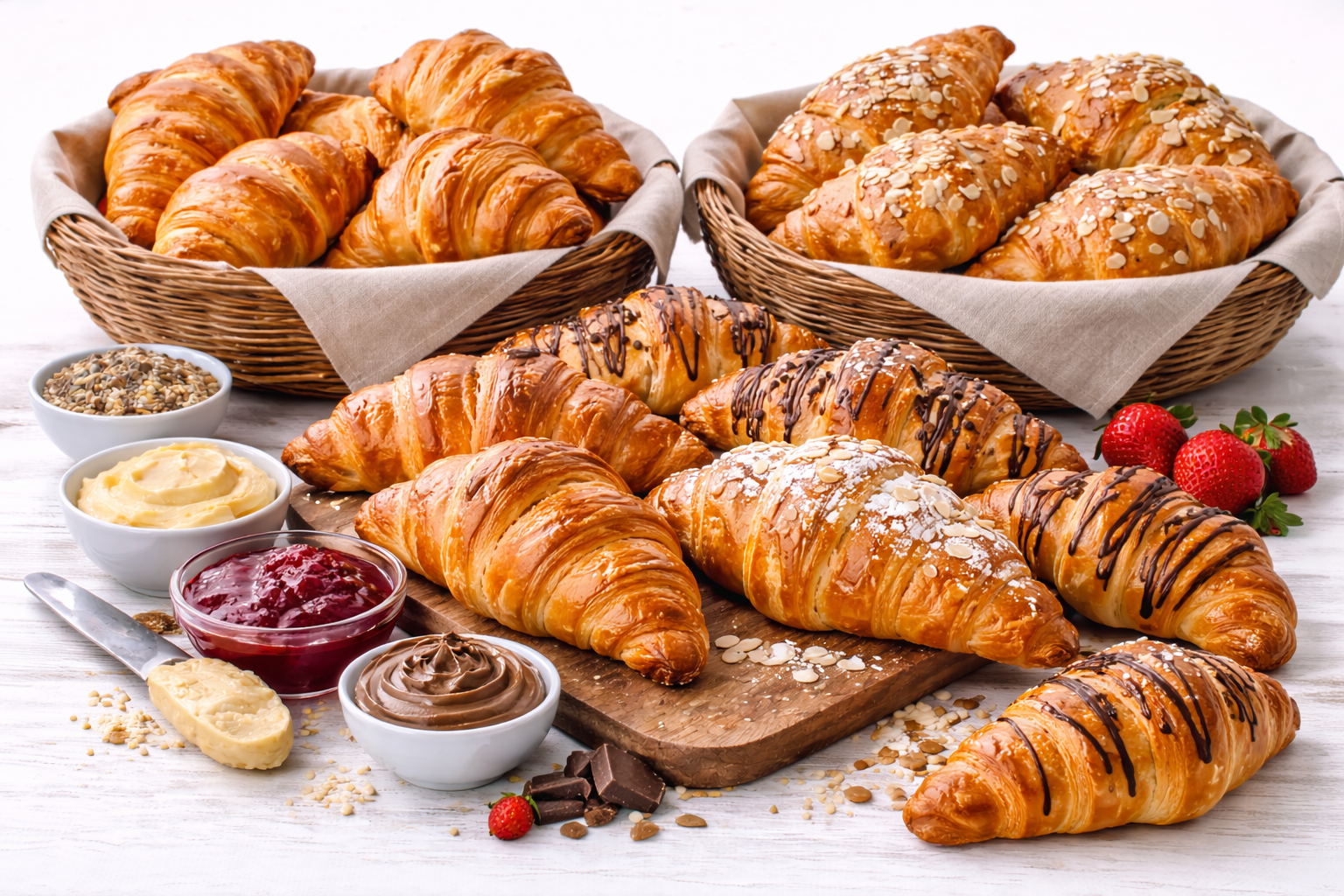 Croissante fara Gluten