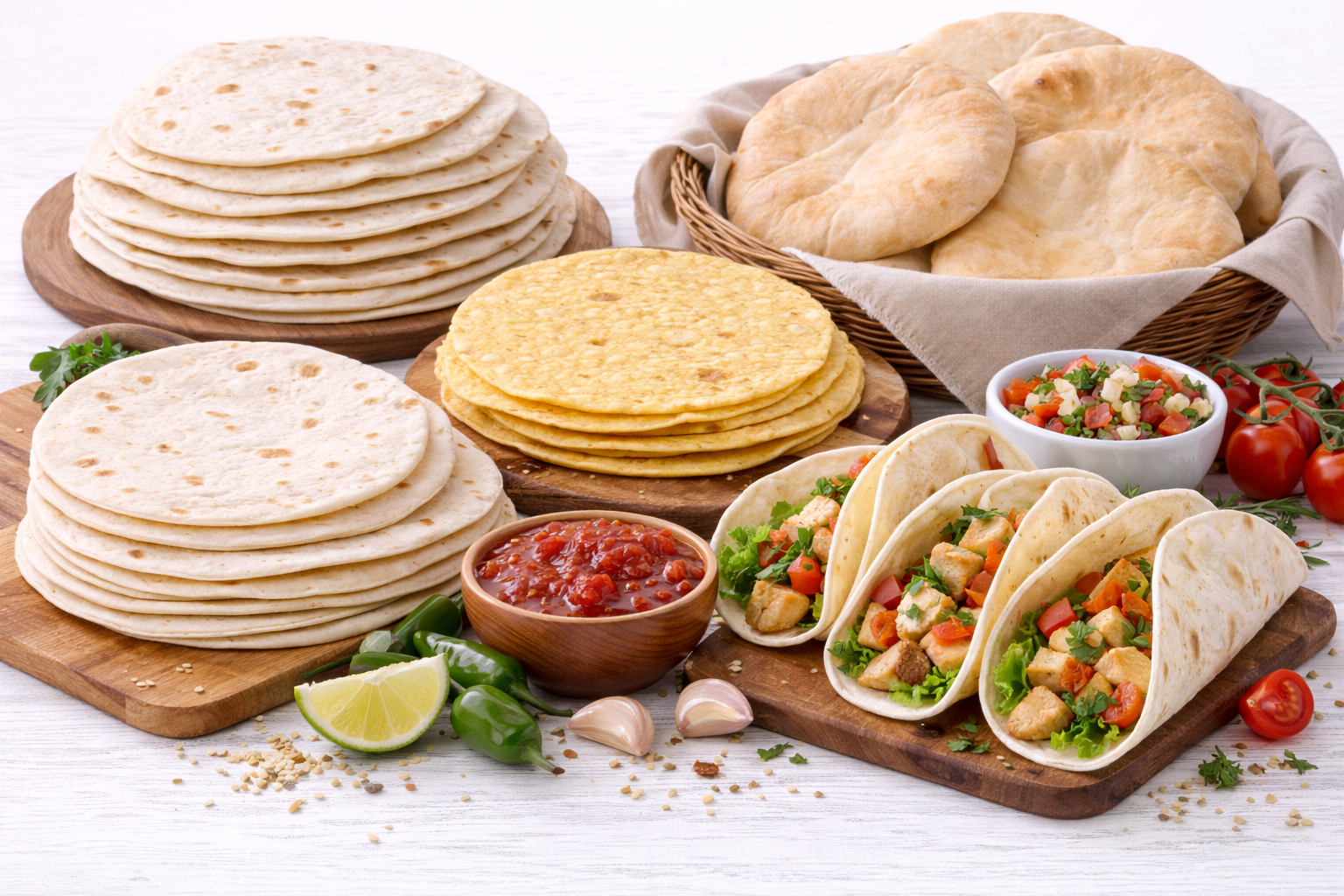 Lipii si tortillas fara Gluten