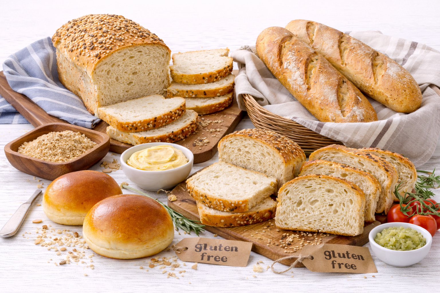 Paine si Baghete fara Gluten
