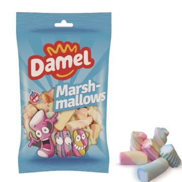 Bezele moi Marshmallows (fara gluten, vegane) 80g - Damel