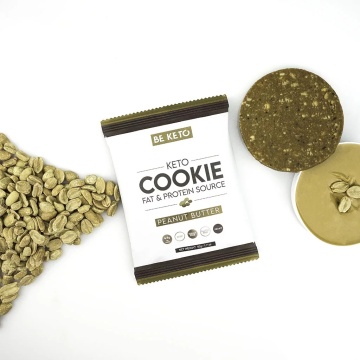 Biscuite KETO cu unt de arahide (fara zahar, vegan, fara gluten) 50g - BE KETO - Img 3