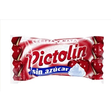 Bomboane dietetice cu gust de cirese si frisca (fara zahar, fara gluten) 65g - Pictolin - Img 3
