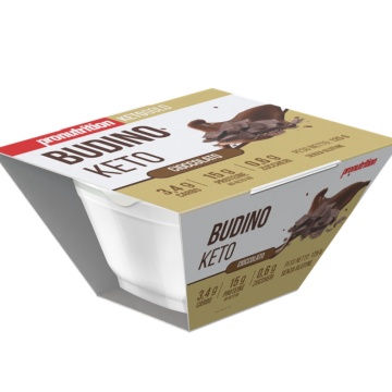 Budinca cu Ciocolata KETO (fara zahar, fara gluten, lowcarb) 125g - Pro Nutrition