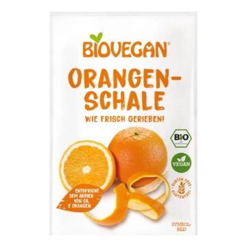 Coaja de portocala ECO (fara gluten, vegana) 9g - BIOVEGAN