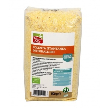ECO Mamaliga integrala instant (fara gluten) Finestra Sul Cielo 500g - Img 2
