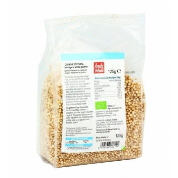 ECO Quinoa expandata, fara gluten, Baule Volante 125g - Img 2