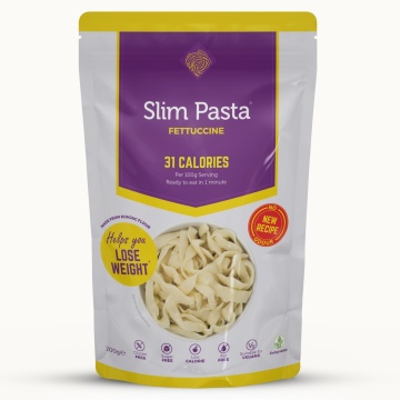 Fettucini din konjac fara clatire 200g (vegan, low carb, fara gluten) - Slim Pasta