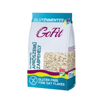 Fulgi de ovaz fini (fara zahar, fara gluten) 500g - Avena GoFit