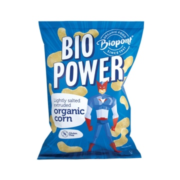 Pufuleti din porumb ECO usor sarati (fara gluten, vegani) 55g - Biopont
