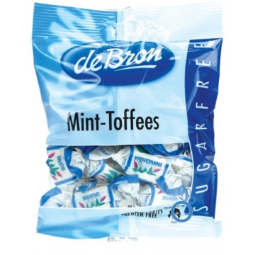 Caramele moi cu menta (fara zahar, fara gluten) 90g - DeBron - Img 2