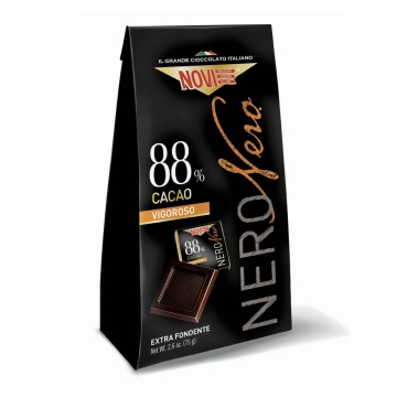 Ciocolata extra neagra 88% cacao (fara gluten) 140g - Novi