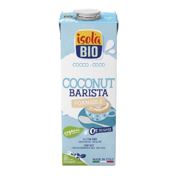 ECO Bautura din Cocos Barista (fara zahar, fara gluten) Isola Bio 1L