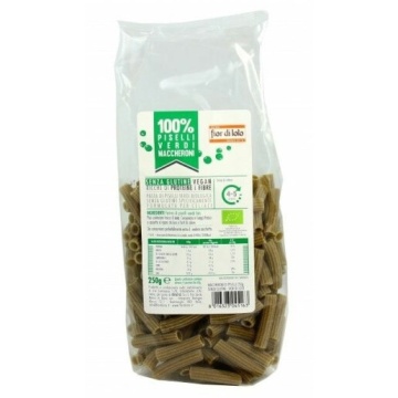 ECO Paste Maccheroni din mazare fara gluten, Fior di Loto 250g