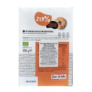 ECO Paste Tagliatelle din orez integral, fara gluten, Zer% Glutine 250g - Img 4