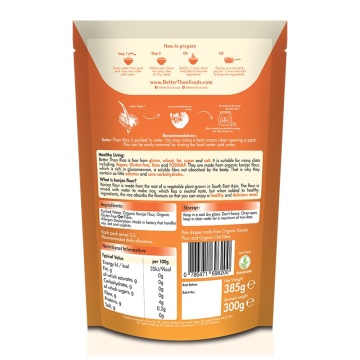 Orez Eco din Konjac (fara gluten, low carb, keto, vegan) 385g - Better Than Foods - Img 2