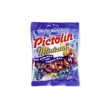 Bomboane dietetice cu gust de fructe (fara zahar, fara gluten) 65g - Pictolin