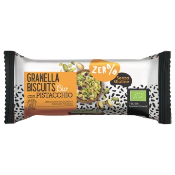 ECO Biscuiti cu fistic maruntit, fara gluten, Zer% Glutine 24g