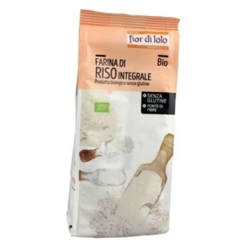 ECO Faina de Orez integral fara gluten, Fior di Loto 375g