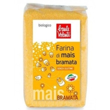 ECO Faina de porumb - malai Bramata (fara gluten) Baule Volante 500g - Img 2