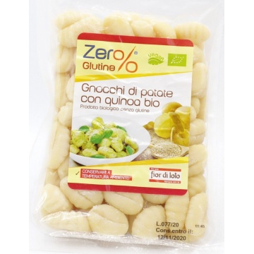 ECO Gnocchi din cartofi si quinoa fără gluten Fior di Loto 400g