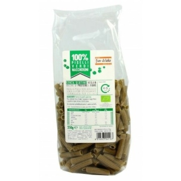 ECO Paste Maccheroni din mazare fara gluten, Fior di Loto 250g - Img 2