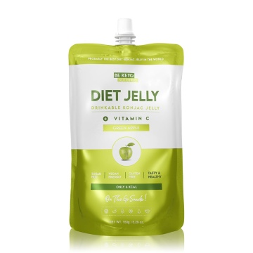 Jeleu Dietetic de Baut cu Konjac si MAR VERDE (fara zahar, fara gluten, vegan, keto) 150g - BE KETO