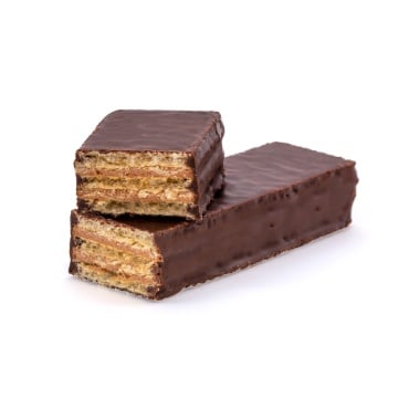 Napolitana glazurata cu alune, Eritritol si Stevia (fara zahar, fara gluten) 26g - Dibette - Img 4