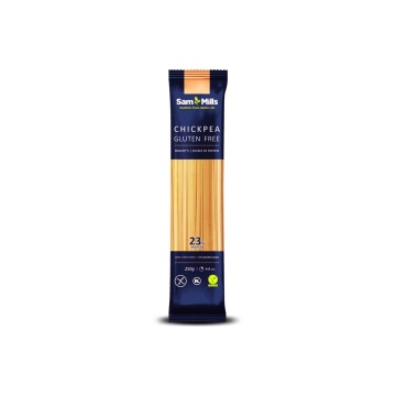 Spaghetti proteice din naut (fara gluten) 250g - SamMills