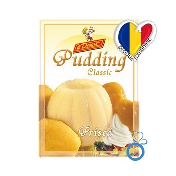 Budinca cu aroma de frisca (fara zahar, fara gluten) 42g - Desert - Img 2